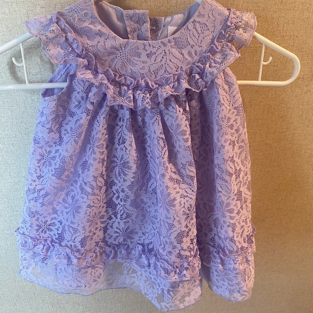 Lavender Lace Dress